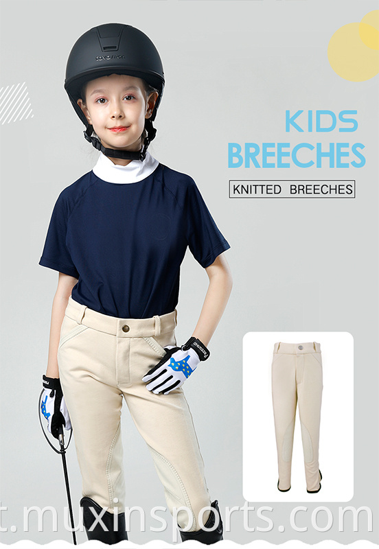 equestrian breeches kid definition